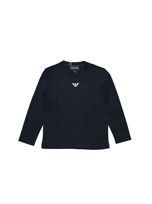 T-shirt, bambino, logata. EMPORIO ARMANI | EB000420 AF15013MB250